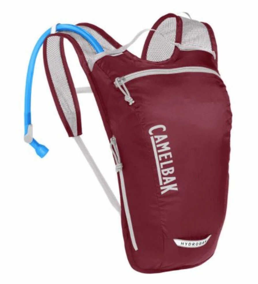 Backpacks * | Camelbak Women'S Hydroback Light-50Oz Hydration Pack Burgundy/Silver