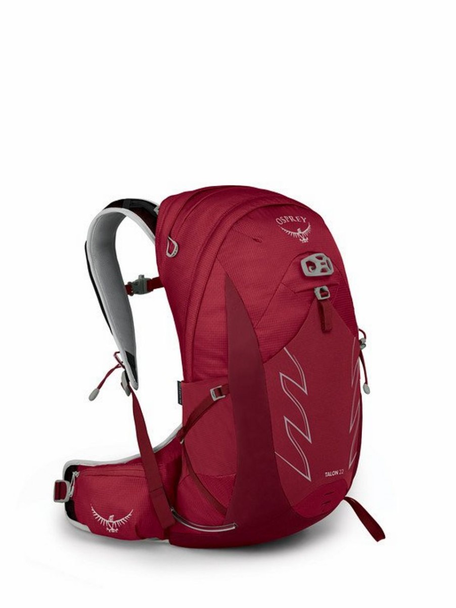 Backpacks * | Osprey Men'S Talon 22 Backpack L/Xl Cosmic Red