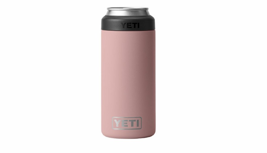 Bottles * | Yeti Rambler 12 Oz Colster Slim Can Insulator Sandstone Pink