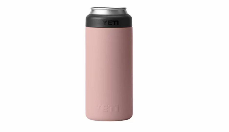 Bottles * | Yeti Rambler 12 Oz Colster Slim Can Insulator Sandstone Pink