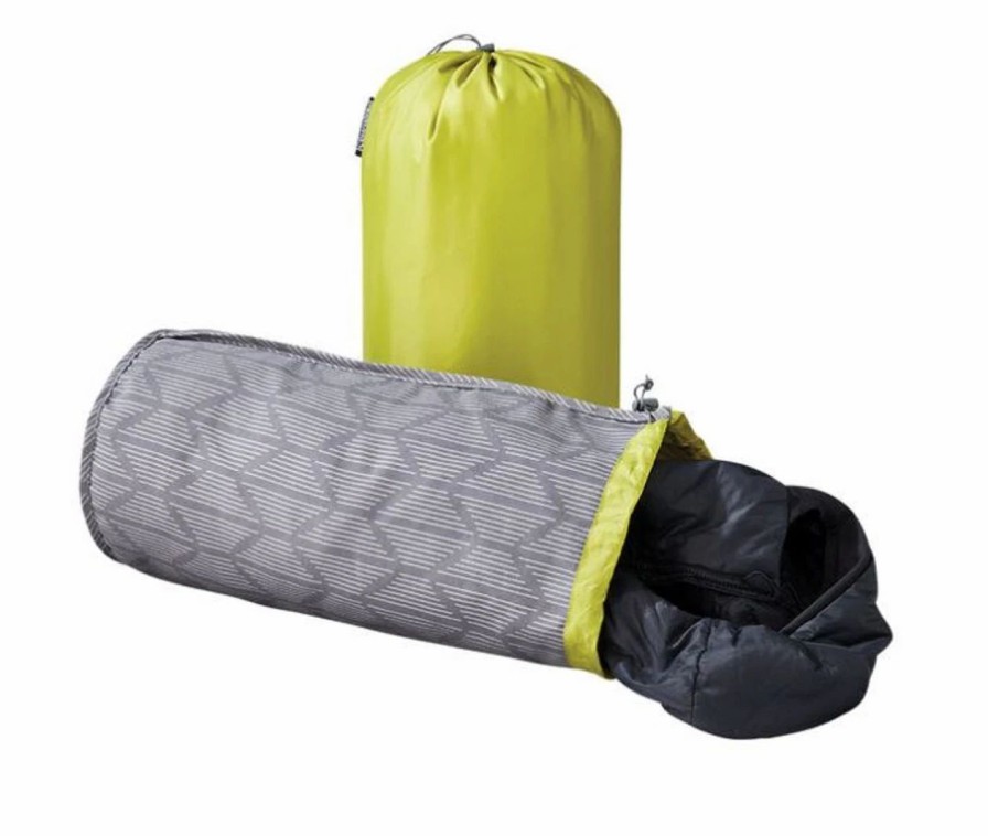 Backpacks * | Cascade Designs Stuff Sack Pillow Limon/Gray