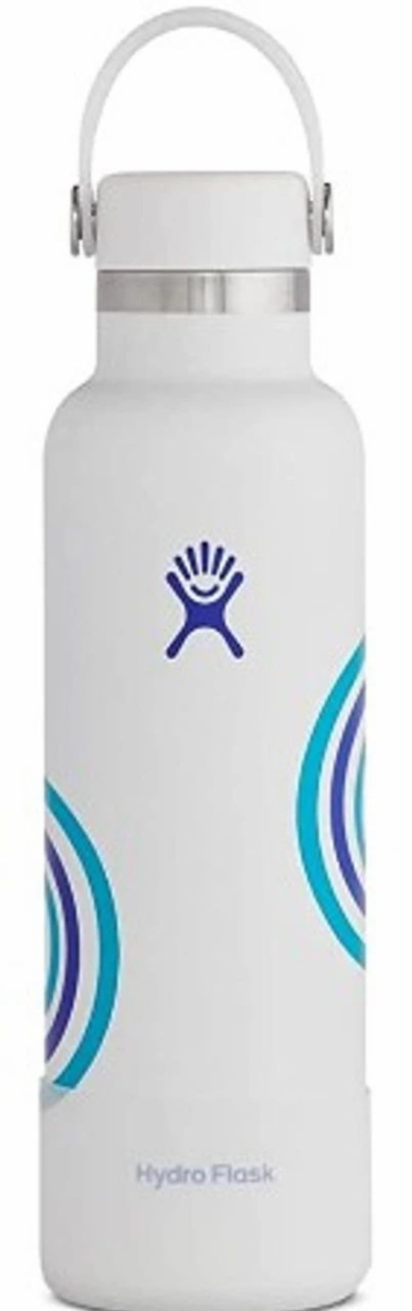 Bottles * | Hydro Flask 21Oz Standard Mouth Bottle Whitecap