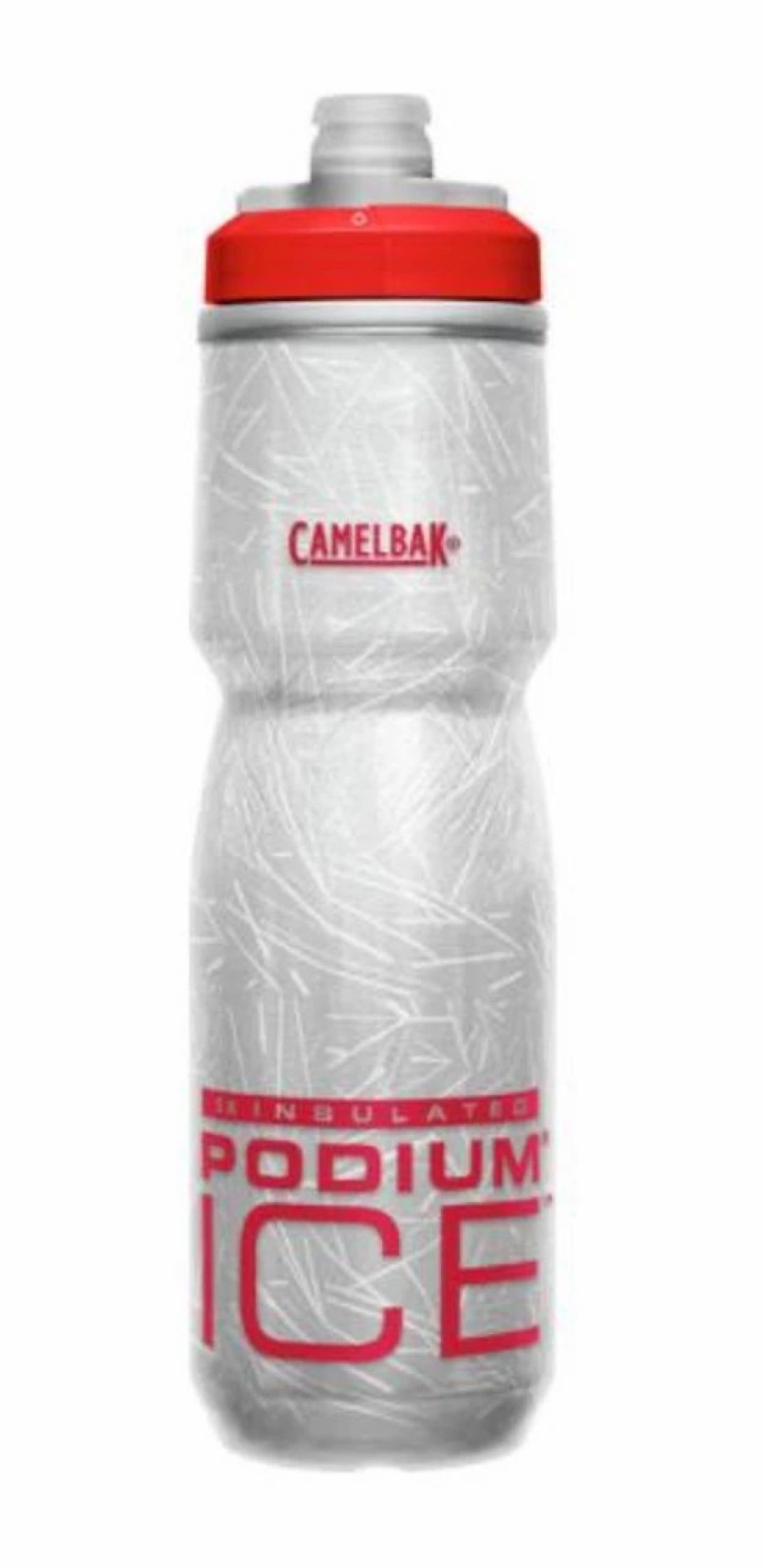 Bottles * | Camelbak Podium Ice 21Oz Bottle Fiery Red