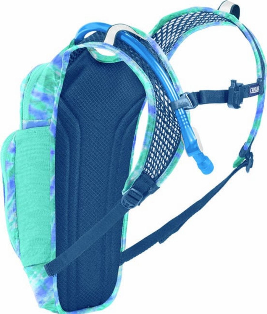 Backpacks * | Camelbak Kids' Mini M.U.L.E. 50 Oz Hydration Pack Tie Dye/Blue