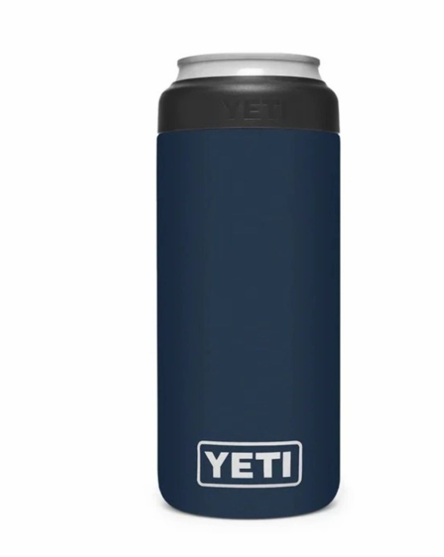 Bottles * | Yeti Rambler 12 Oz Colster Slim Can Insulator Navy