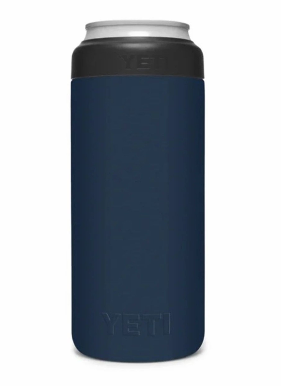 Bottles * | Yeti Rambler 12 Oz Colster Slim Can Insulator Navy