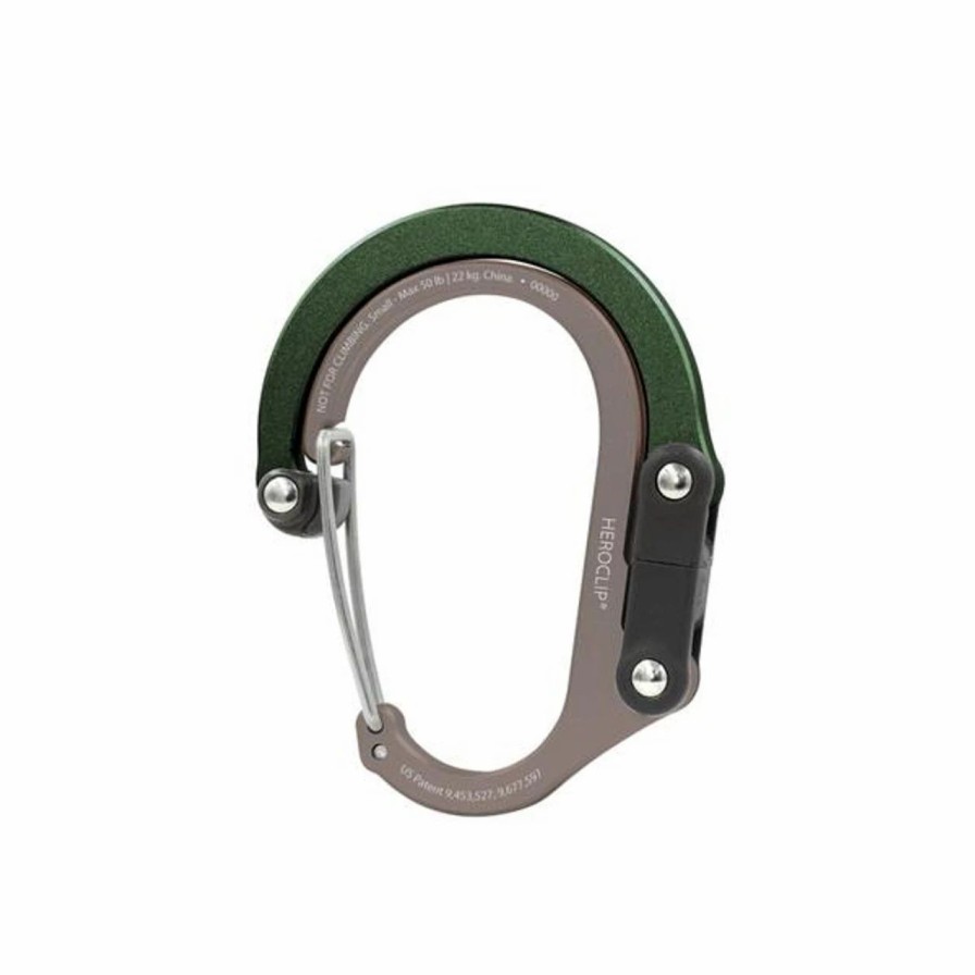 Rock And Snow * | Cascadegear Hero Clip Small Forest Green