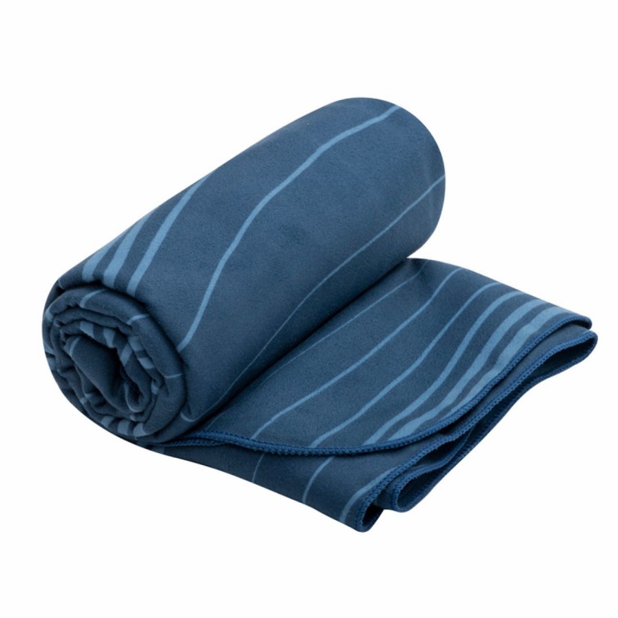 Towels * | Sea To Summit Drylite Towel Large Atlantic Wave Print