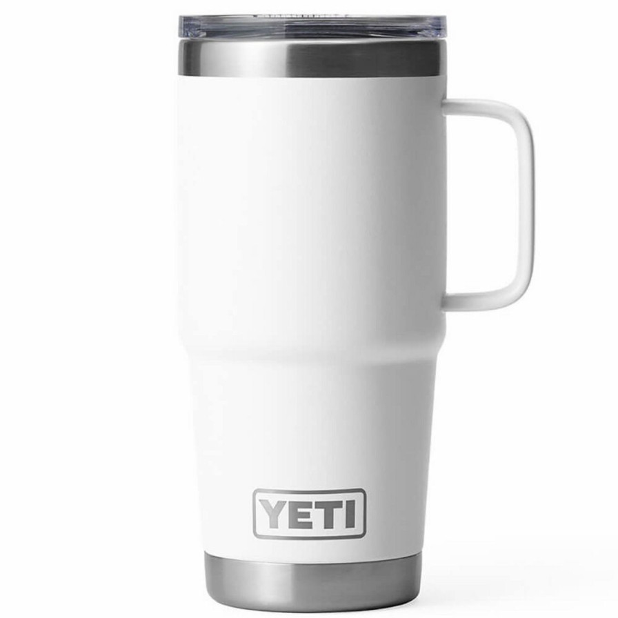 Bottles * | Yeti Rambler 20Oz Travel Mug White