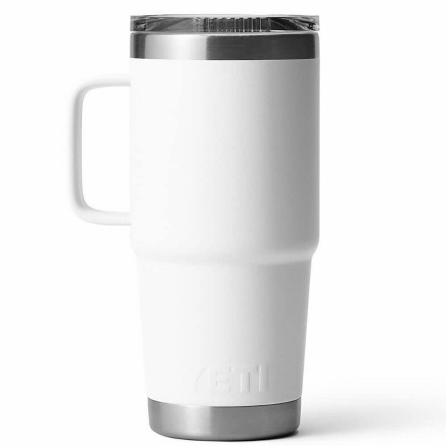 Bottles * | Yeti Rambler 20Oz Travel Mug White