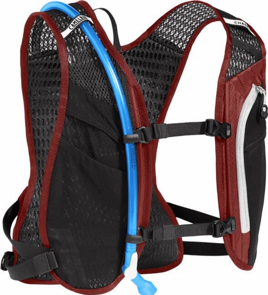 Backpacks * | Camelbak Men'S Chase Bike Vest 50Oz Fired Brick/White