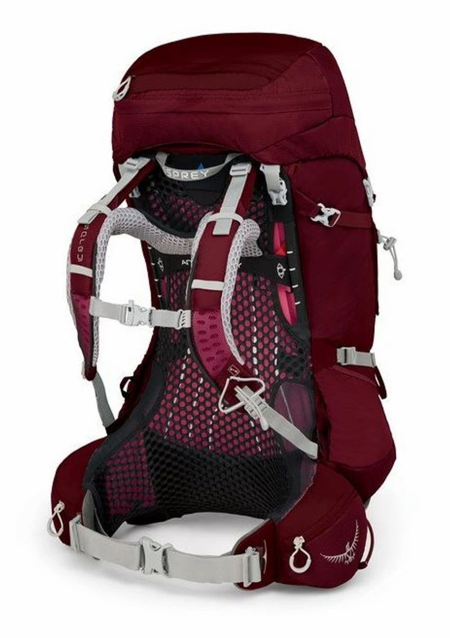 Backpacks * | Osprey Women'S Aura Ag 50 M/L Backpack Gamma Red