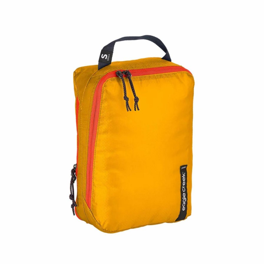 Backpacks * | Eagle Creek Pack-It Isolate Clean/Dirty Cube Small Sahara Yellow