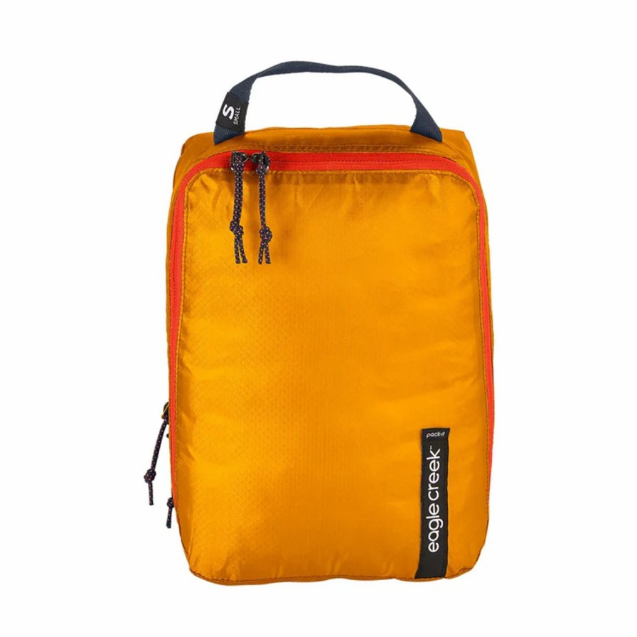 Backpacks * | Eagle Creek Pack-It Isolate Clean/Dirty Cube Small Sahara Yellow