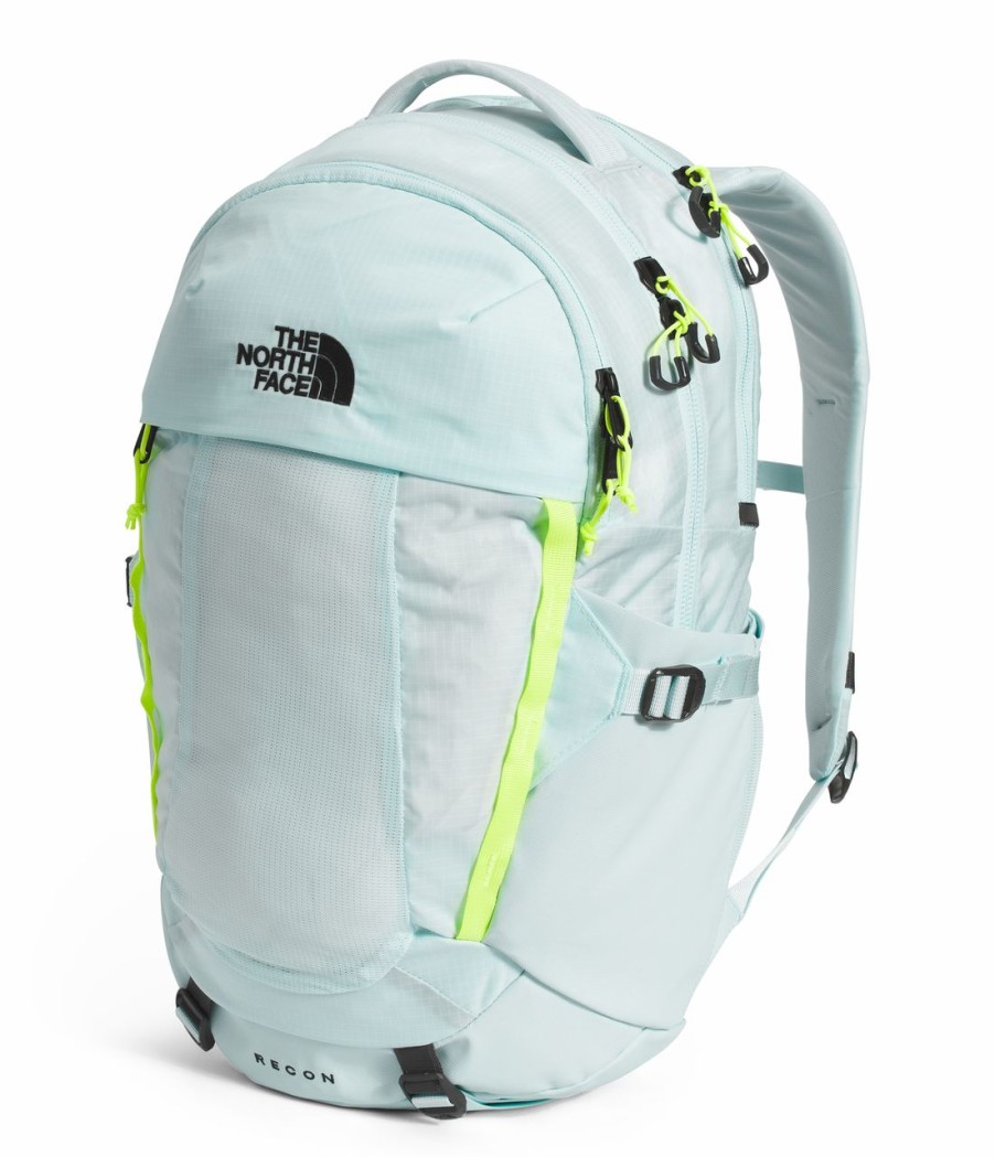 Backpacks * | The North Face Women'S Recon Backpack Skylight Blue/Led Yellow