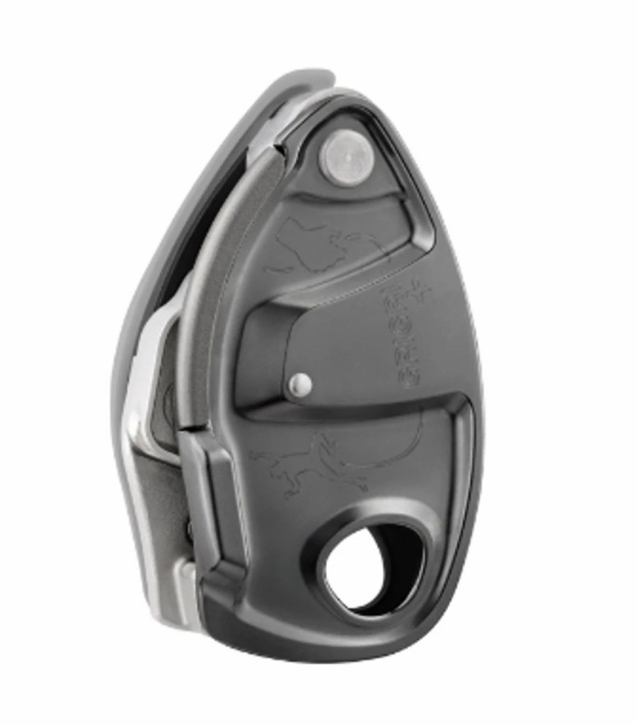 Rock And Snow * | Petzl Grigri + Belay Device Gray