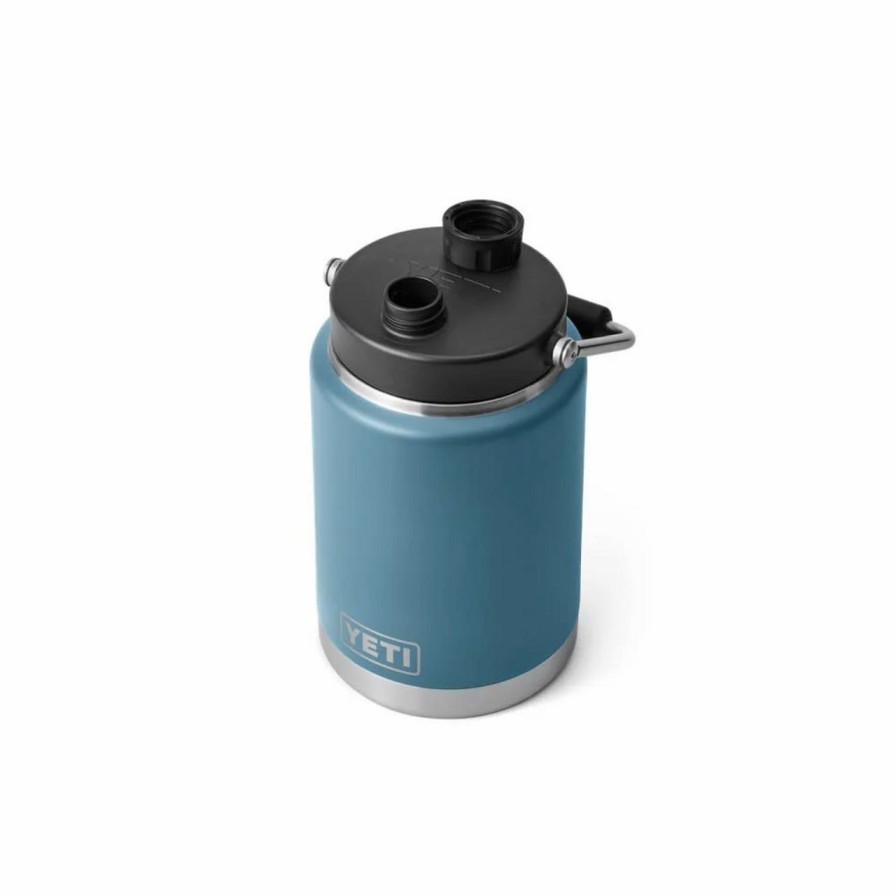 Bottles * | Yeti Rambler Half Gallon Jug Nordic Blue