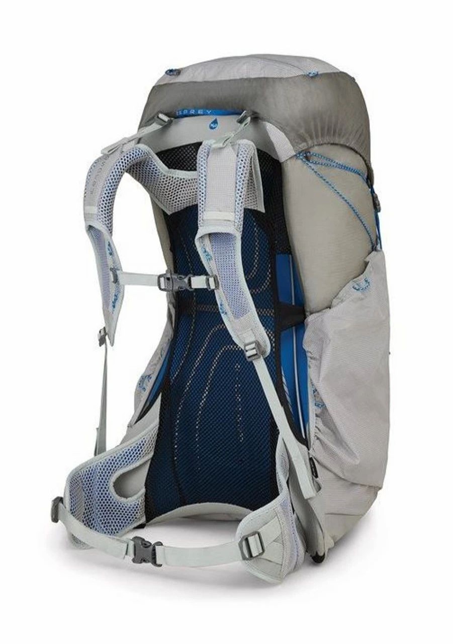 Backpacks * | Osprey Men'S Levity 60 Superultralight Small Backpack Parallax Silver