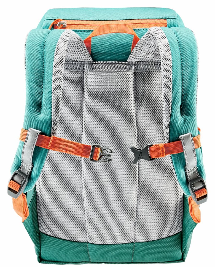 Backpacks * | Deuter Kids' Schmusebar Backpack Dust Blue/Alpine Green