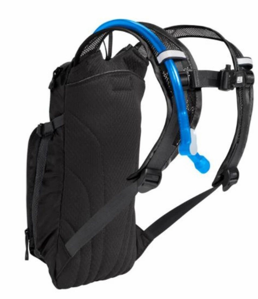 Backpacks * | Camelbak Kid'S Mini M.U.L.E. Hydration Pack Black/Flames