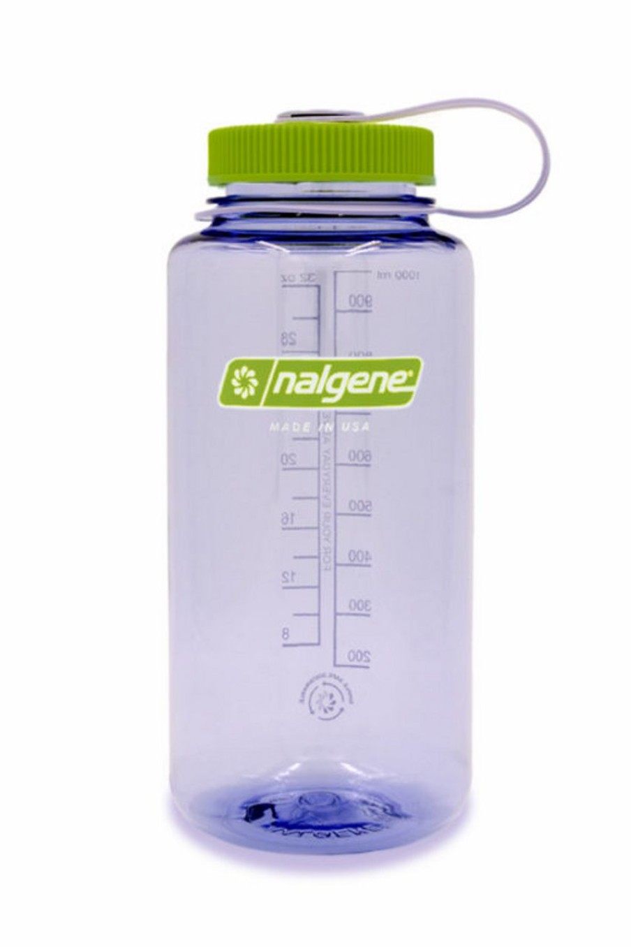 Bottles * | Nalgene Wide Mouth Sustain Water Bottle (32Oz) Dove Gray