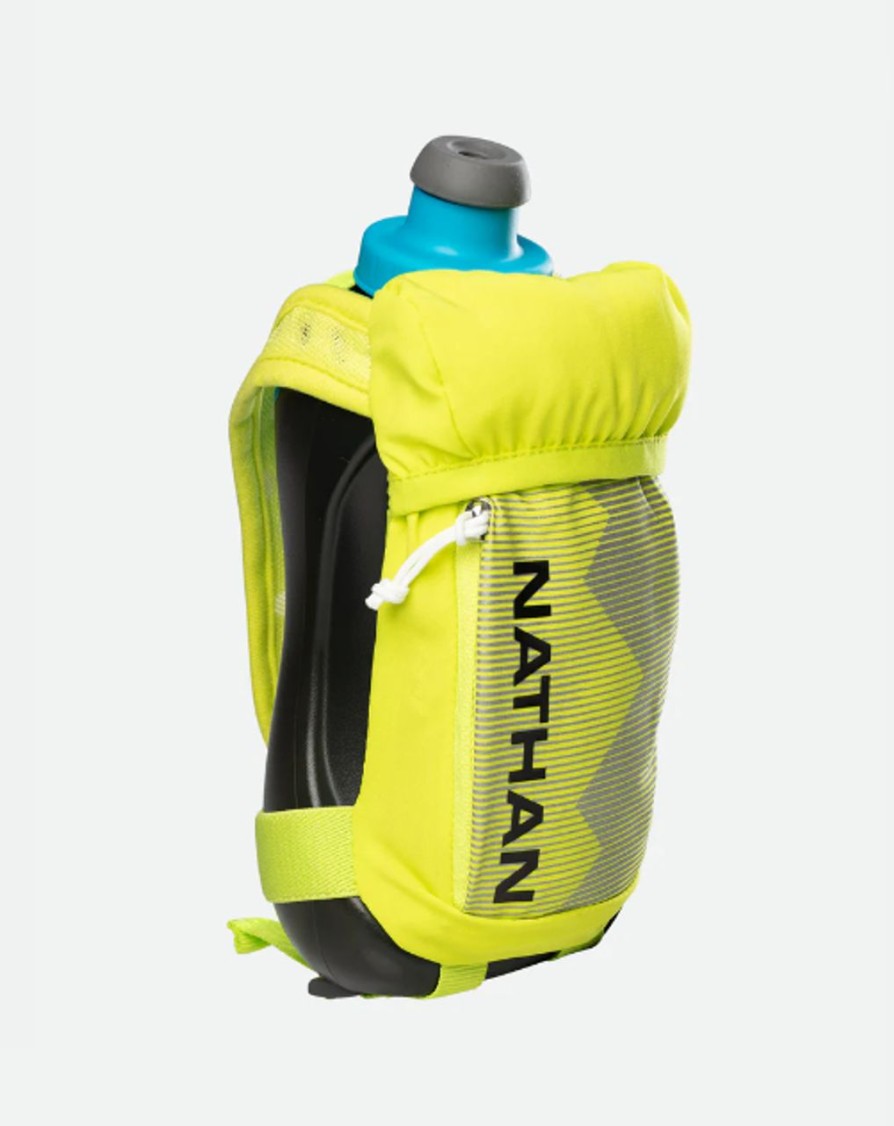 Bottles * | Nathan Quick Squeeze 18Oz Handheld Bottle Finish Lime/Black