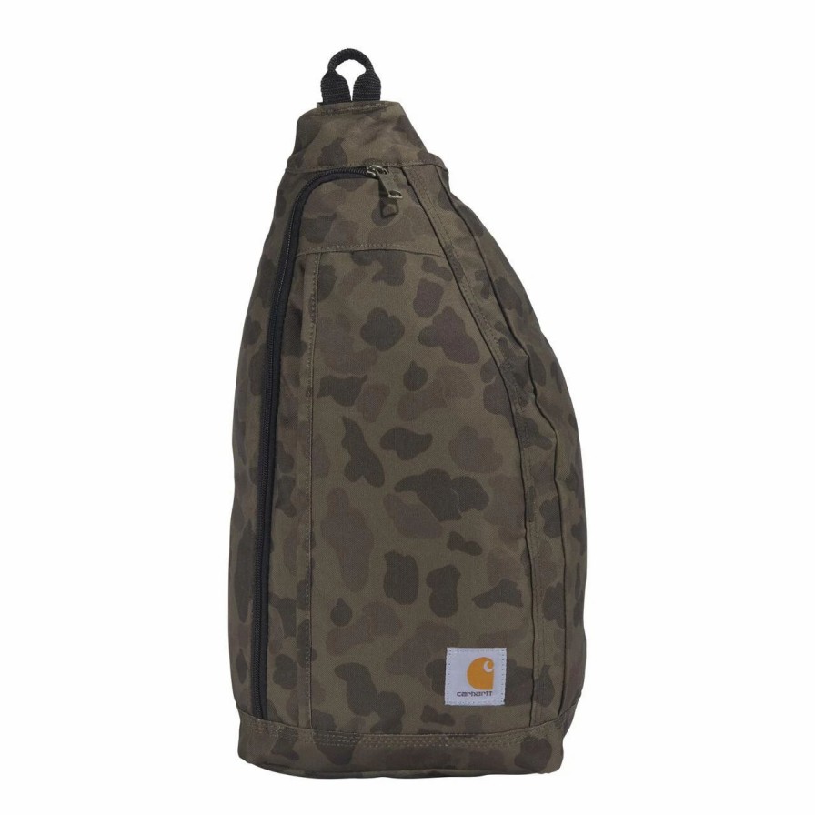 Backpacks * | Carhartt Rain Defender Sling Bag Duck Camo