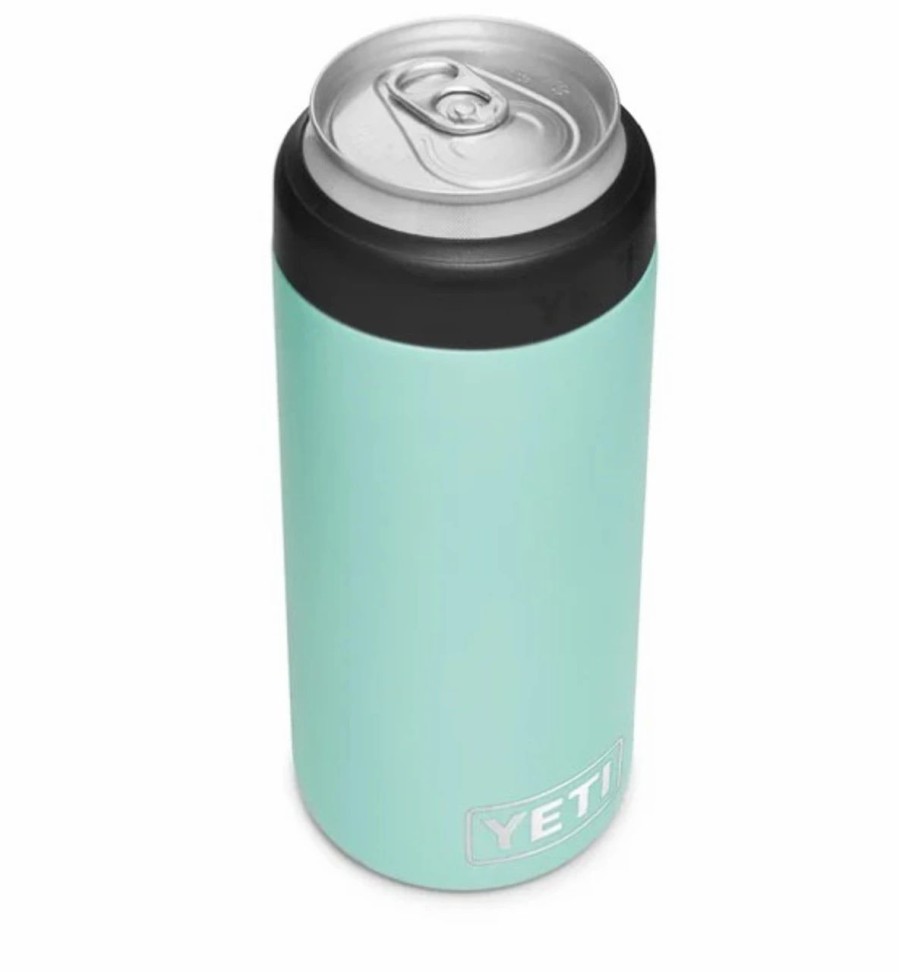 Bottles * | Yeti Rambler 12 Oz Colster Slim Can Insulator Seafoam