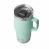 Bottles * | Yeti Rambler 20 Oz Travel Mug With Stronghold Lid Seafoam