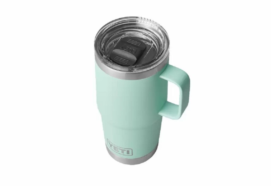 Bottles * | Yeti Rambler 20 Oz Travel Mug With Stronghold Lid Seafoam