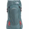 Backpacks * | The North Face Women'S Terra 40L Backpack Goblin Blue/Horizon Red