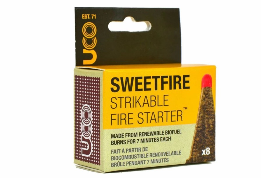 Backpacks * | Uco Sweetfire Strikeable Fire (8 Pack) Yellow