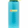 Bottles * | Nalgene 48Oz Wide Mouth Sustain Silo Bottle Cerulean