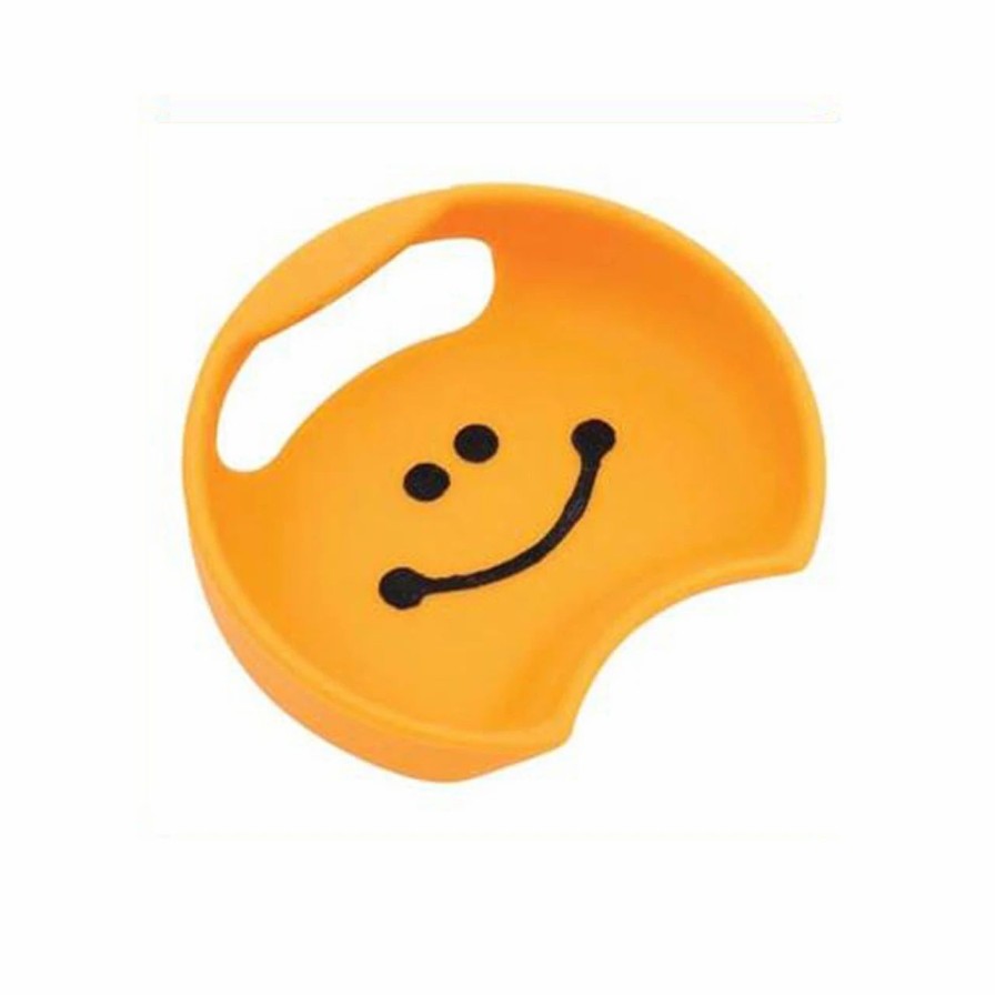 Bottles * | Liberty Mountain Sports Splashguard Smiley Face Yellow