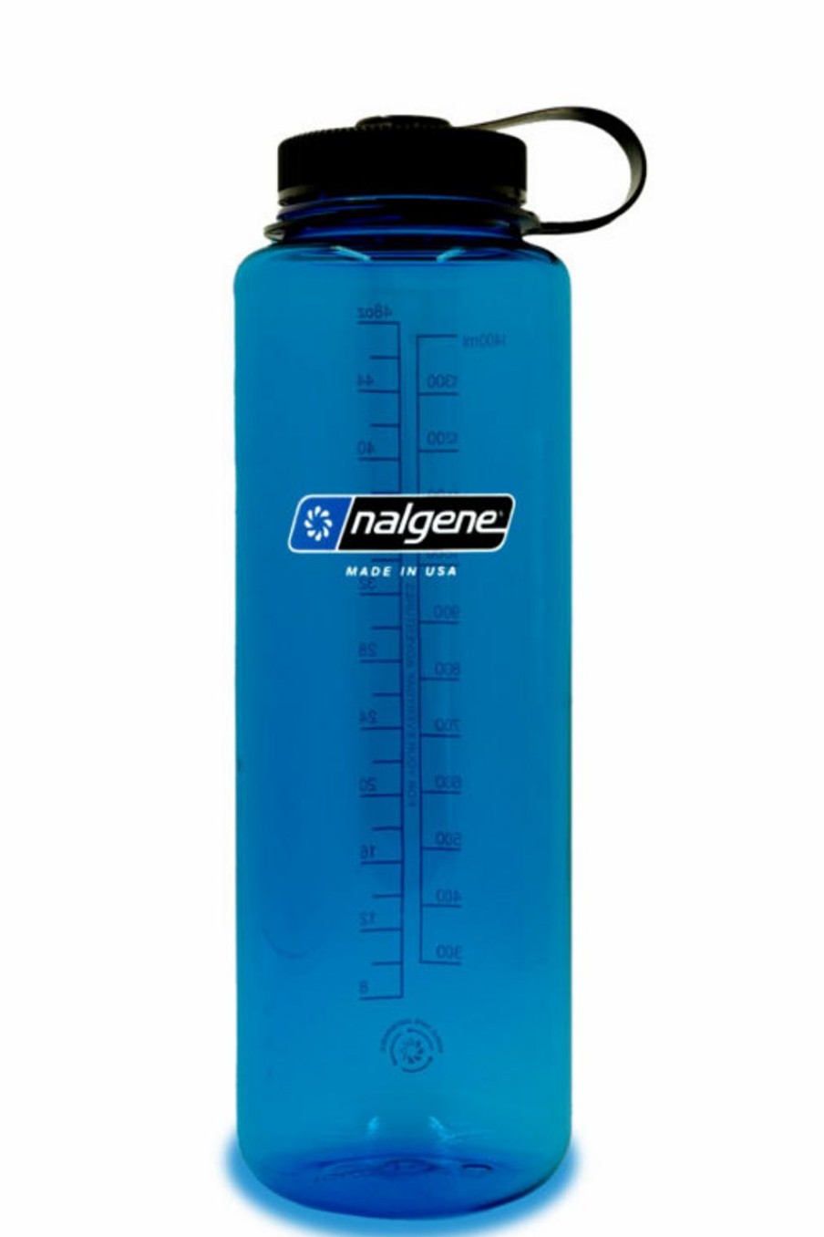 Bottles * | Nalgene 48Oz Wide Mouth Sustain Silo Bottle Blue