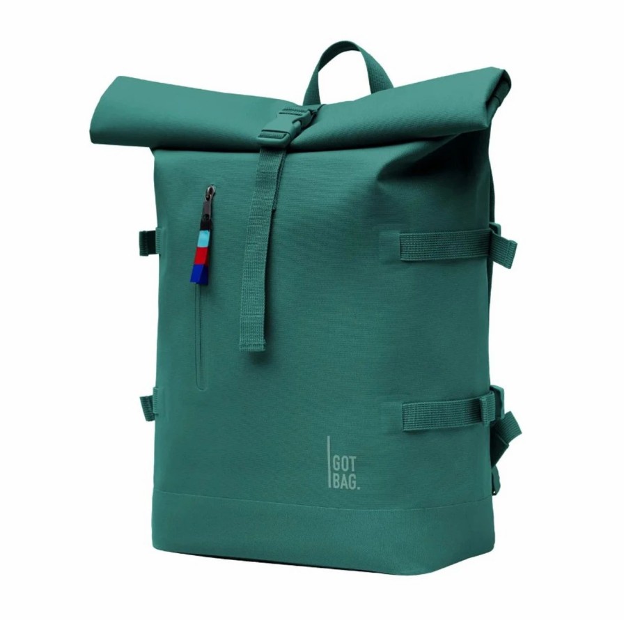 Backpacks * | Gotbag Rolltop Plankton