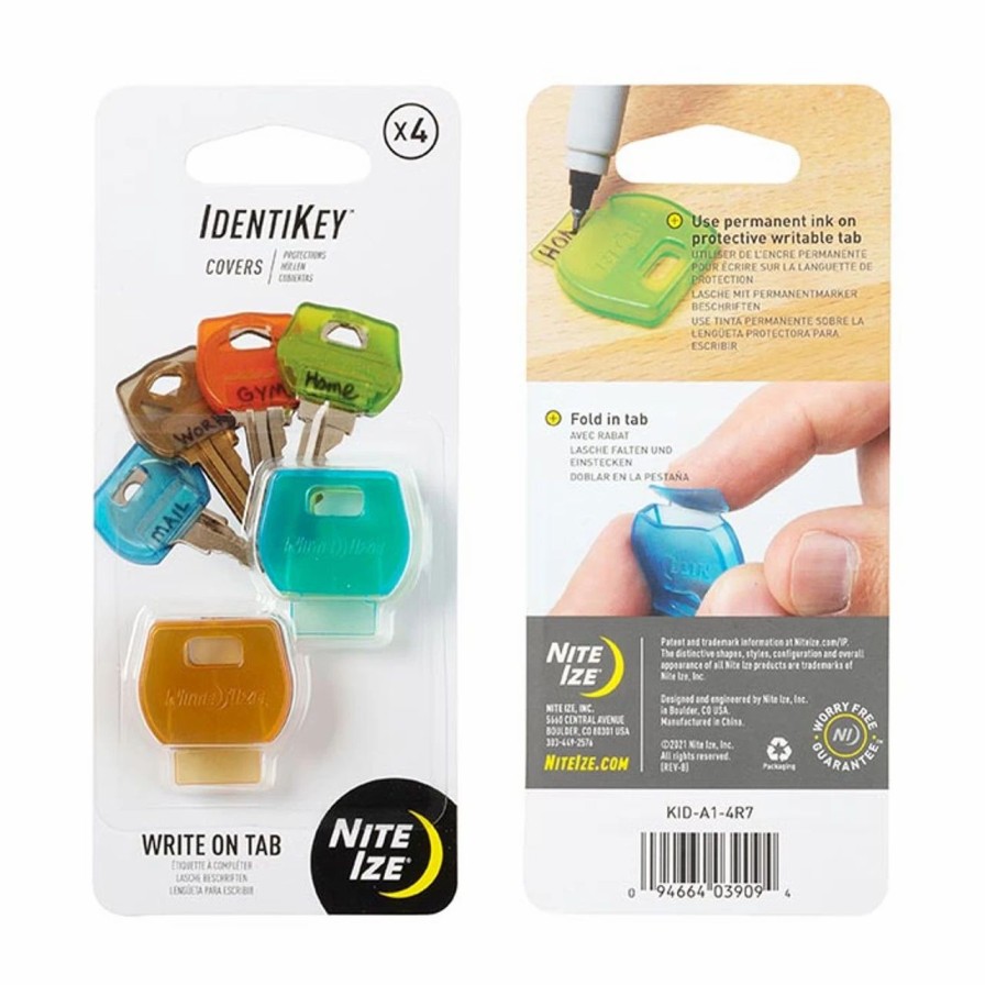 Rock And Snow * | Nite Ize Identikey Covers 4 Pack Assorted