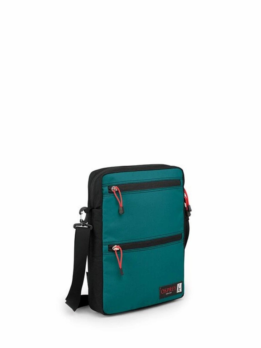 Backpacks * | Osprey Heritage Musette 13 Dark Pine Green