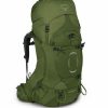 Backpacks * | Osprey Men'S Aether 65 S/M Garlic Mustard Green