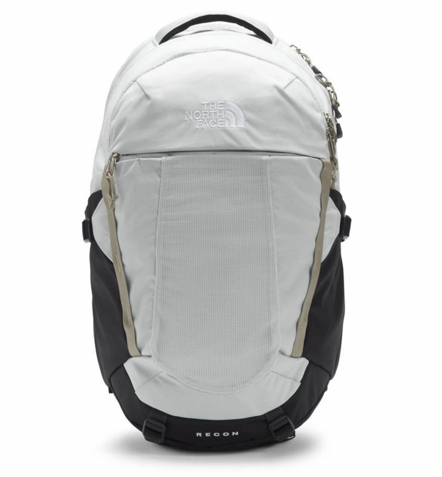 Backpacks * | The North Face Women'S Recon Backpack Tin Grey Dark Heather/Tnf Black/Minimal Grey