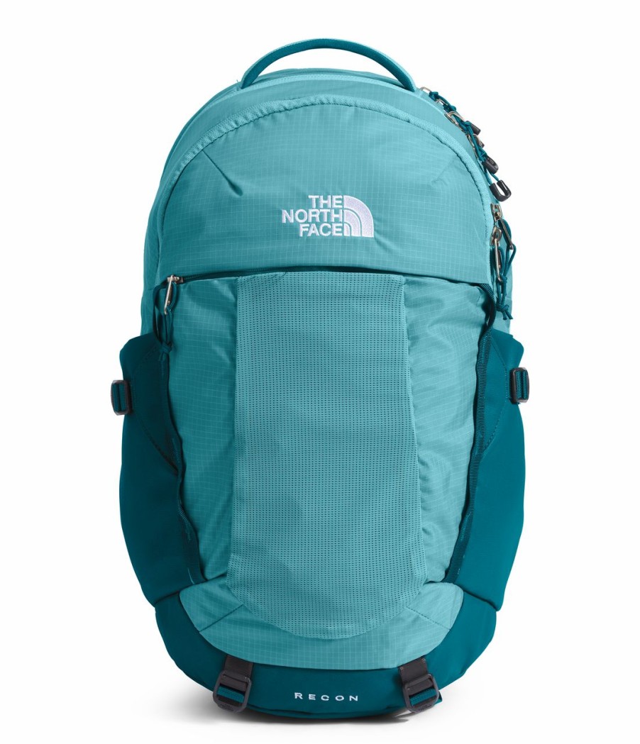 Backpacks * | The North Face Women'S Recon Backpack Reef Water/Blue Coral