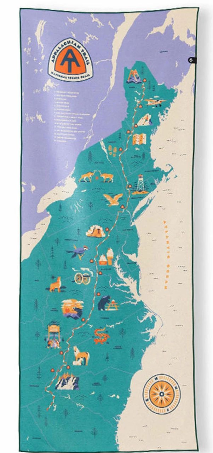 Towels * | Nomadix Original Towels Appalachian Trail