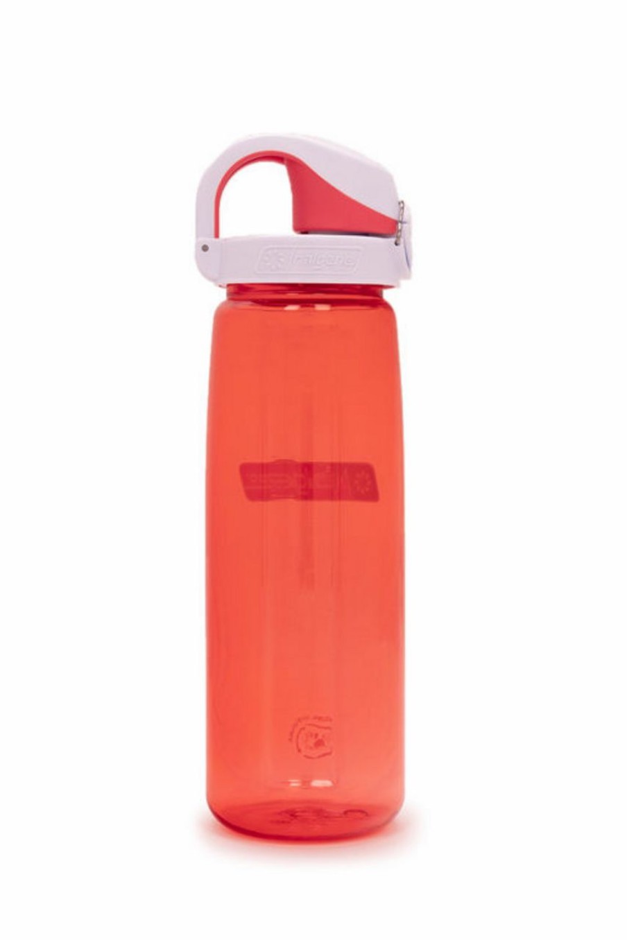 Bottles * | Nalgene 24Oz On The Fly Lock-Top Sustain Bottle Coral W/Frost Coral Cap