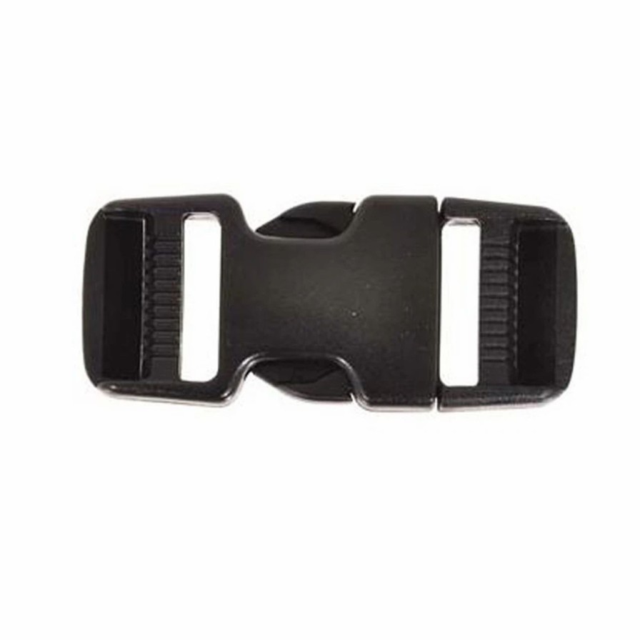 Backpacks * | Liberty Mountain Sports Dual Adjust Side Release Buckles Black