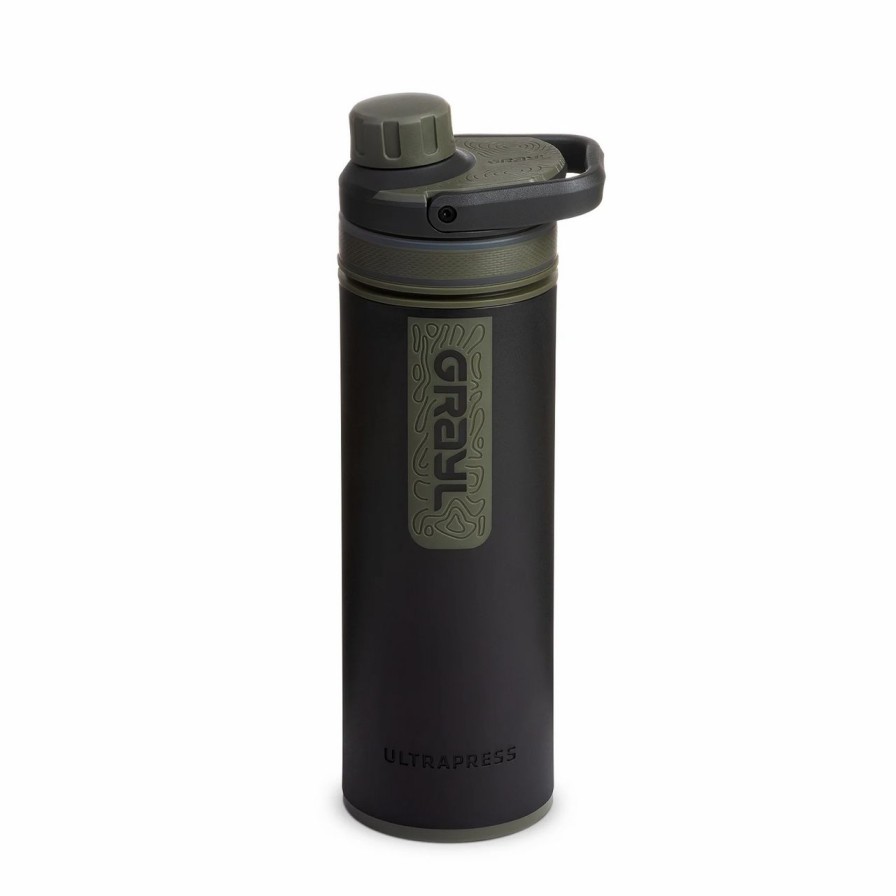 Bottles * | Grayl Ultrapress Purifier Bottle Camp Black