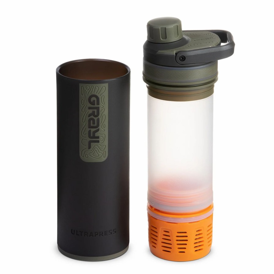 Bottles * | Grayl Ultrapress Purifier Bottle Camp Black