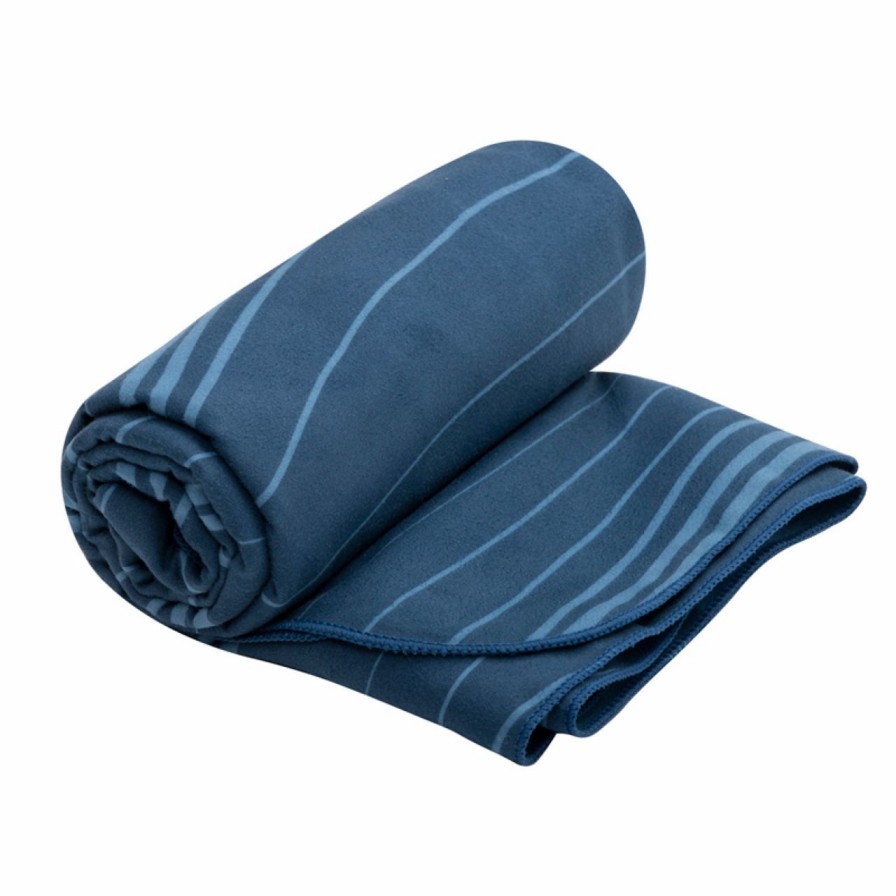 Towels * | Sea To Summit Drylite Towel Medium Atlantic Wave Print