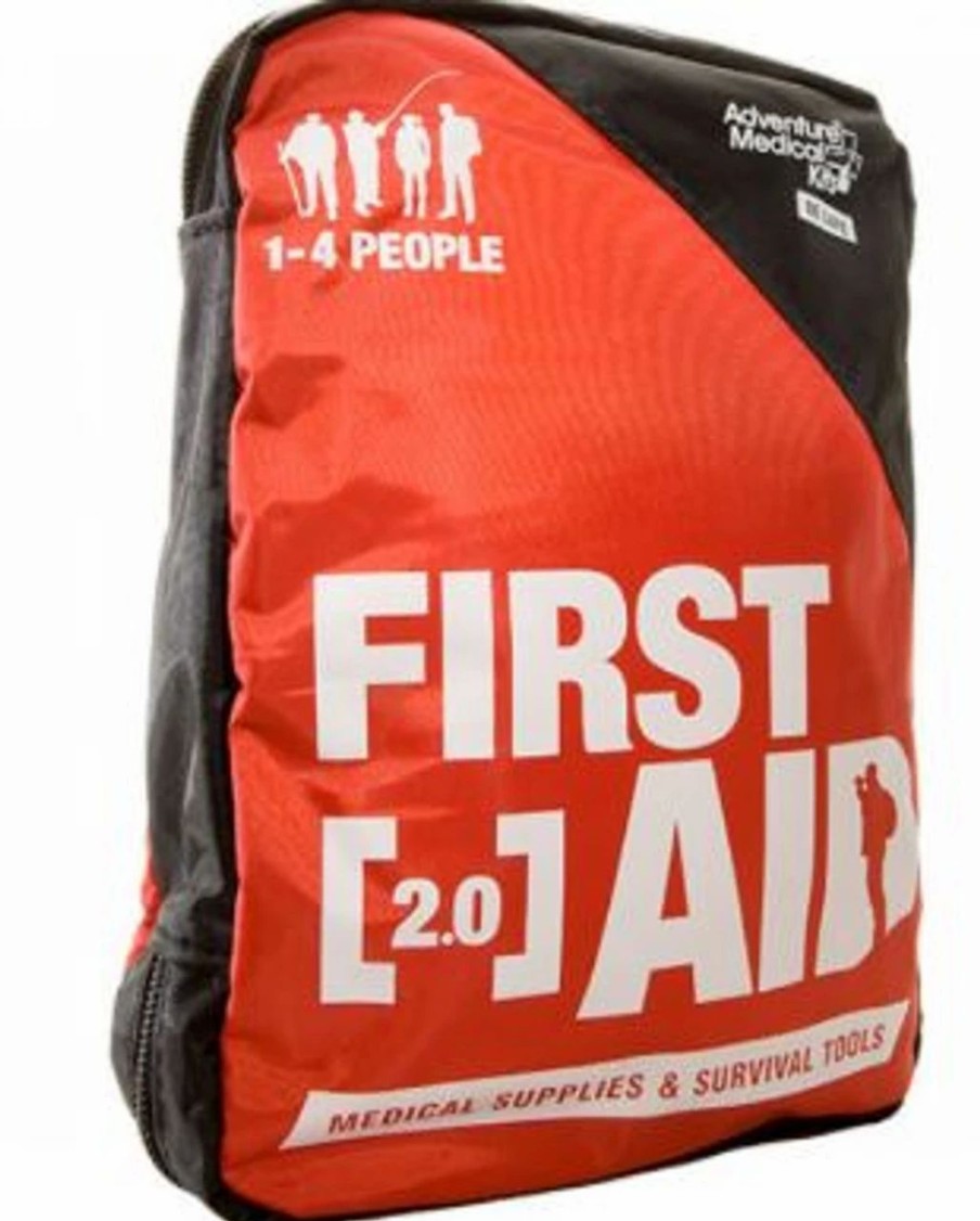 First Aid & Emergency * | Adventure Medical Kits Adventure First Aid 2.0 Kit Red