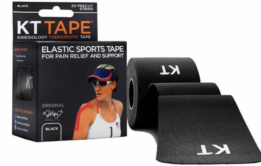 First Aid & Emergency * | Liberty Mountain Sports Kt Tape Pre-Cut Black