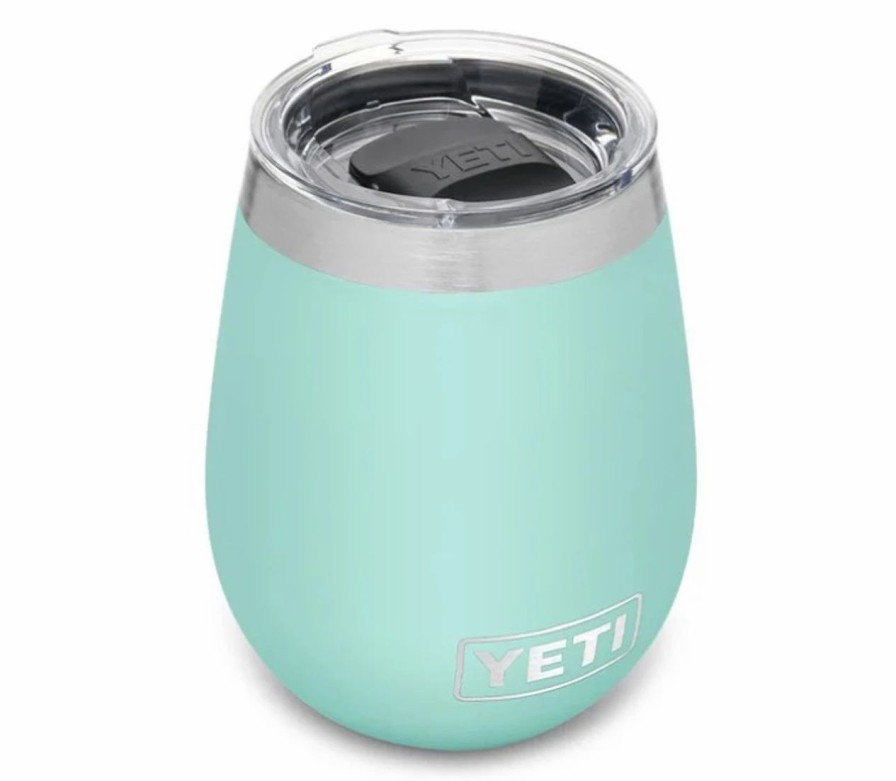 Bottles * | Yeti Rambler 10 Oz Wine Tumbler With Magslider Lid Seafoam